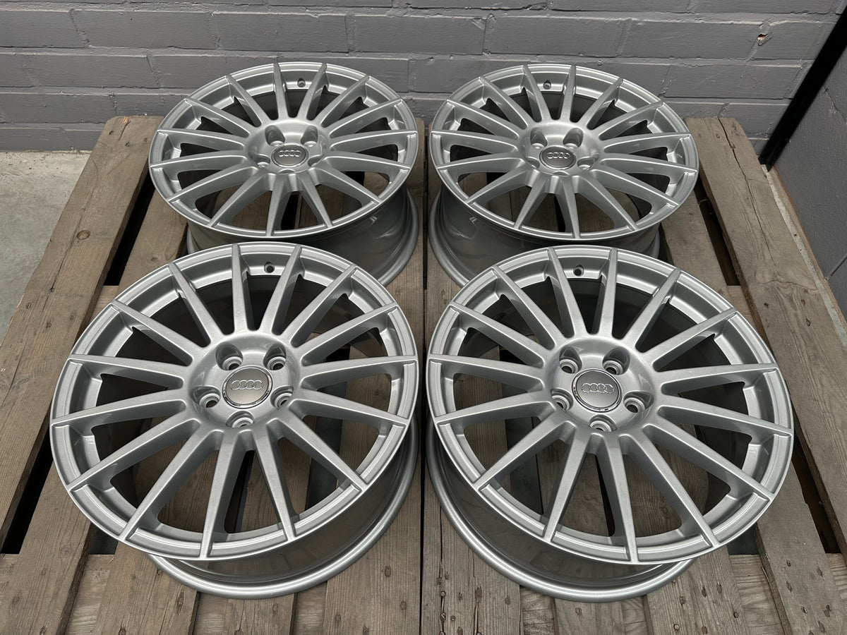 18” Original Audi A4 DTM 5x112 wheels ( S4 B7 )