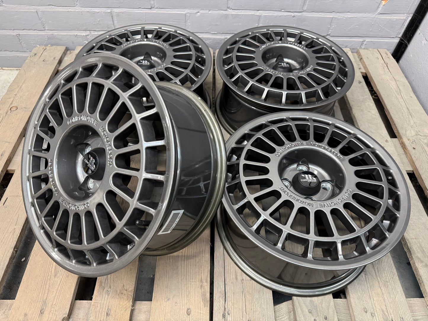 16” Compomotive TH2 1671 4x100 wheels