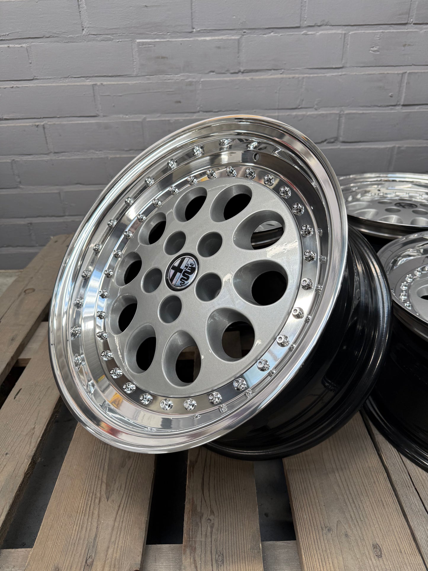 15” Oz Racing Monza 5x98 wheels ( Alfa Romeo )