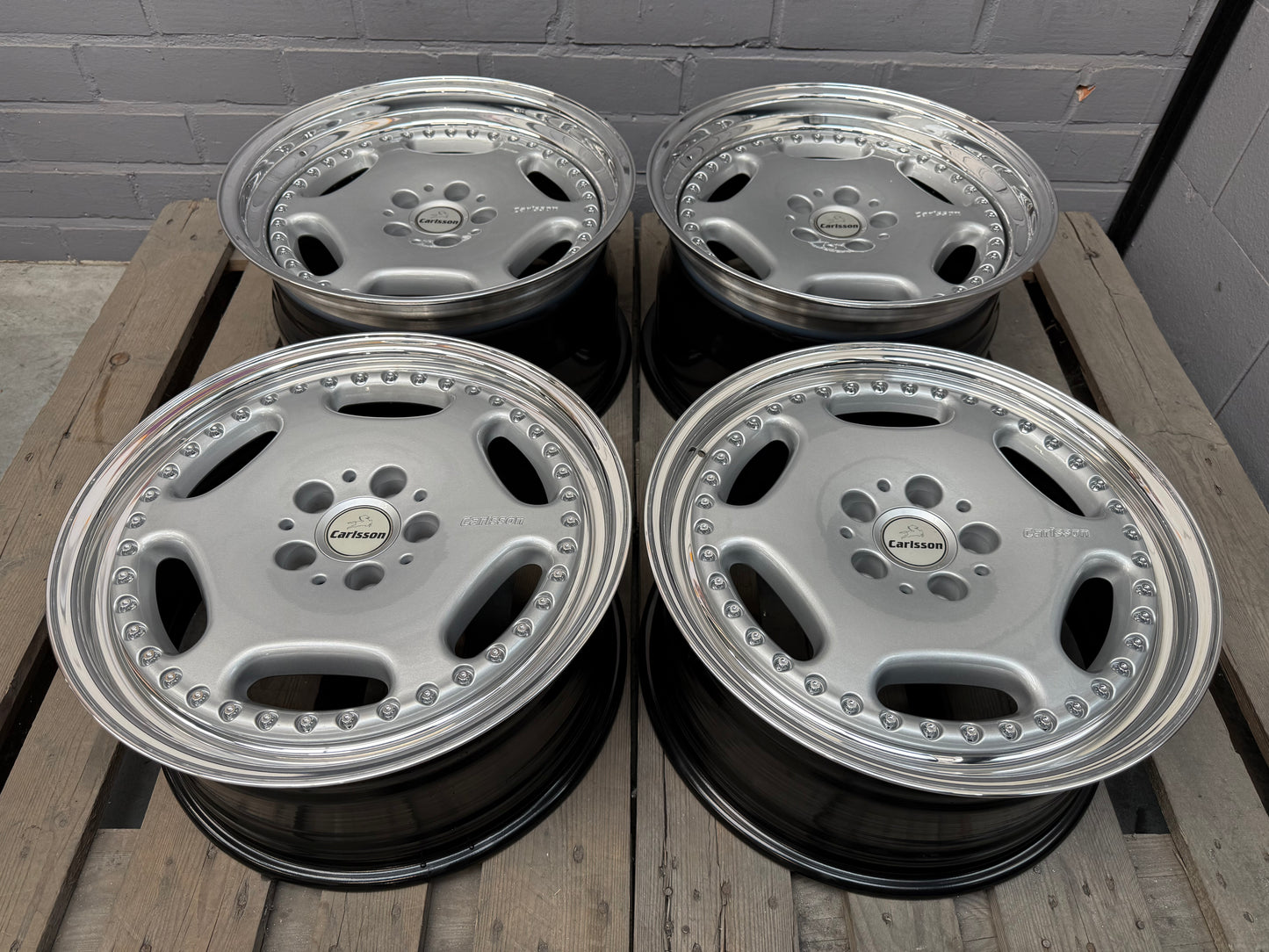 19” Carlsson 3/6 5x112 wheels ( Mercedes )
