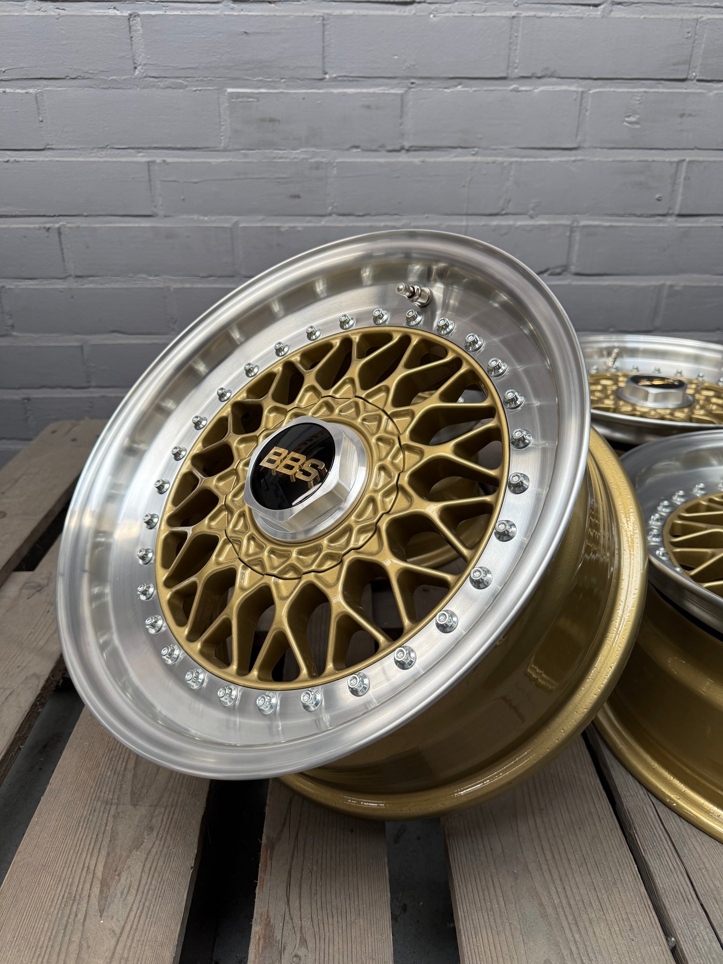 15” Original BBS RS 4x100 wheels ( RS 070 )