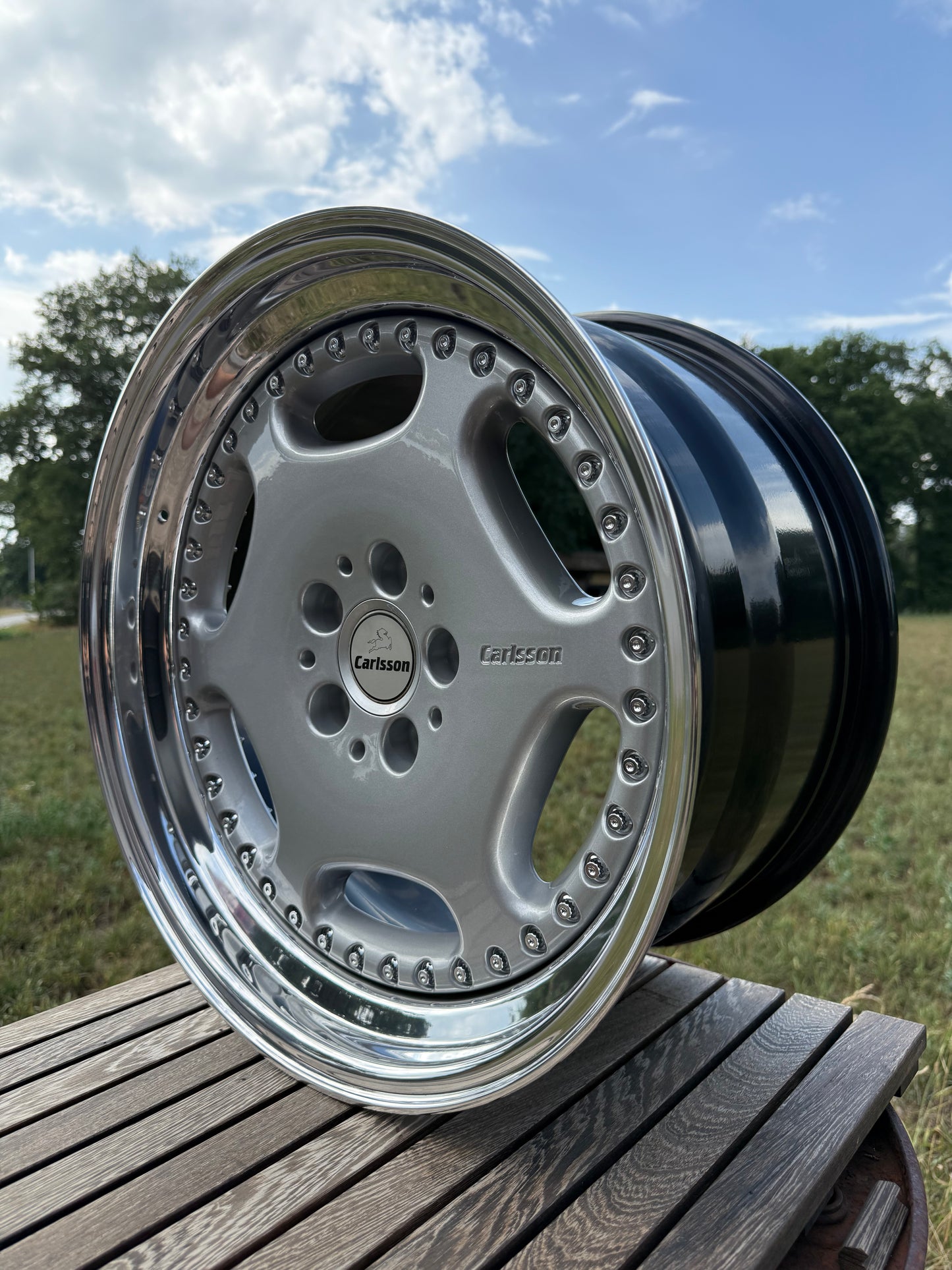 19” Carlsson 3/6 5x112 wheels ( Mercedes )