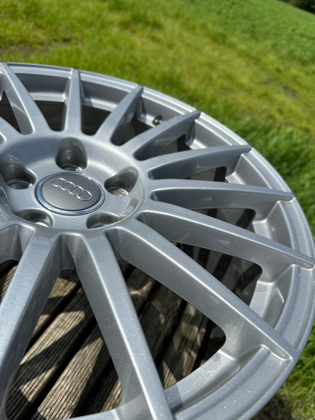 18” Original Audi A4 DTM 5x112 wheels ( S4 B7 )