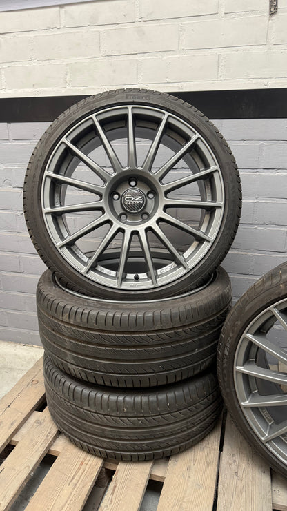 19” Oz Superturismo LM 5x112 wheels + Pirelli Tires
