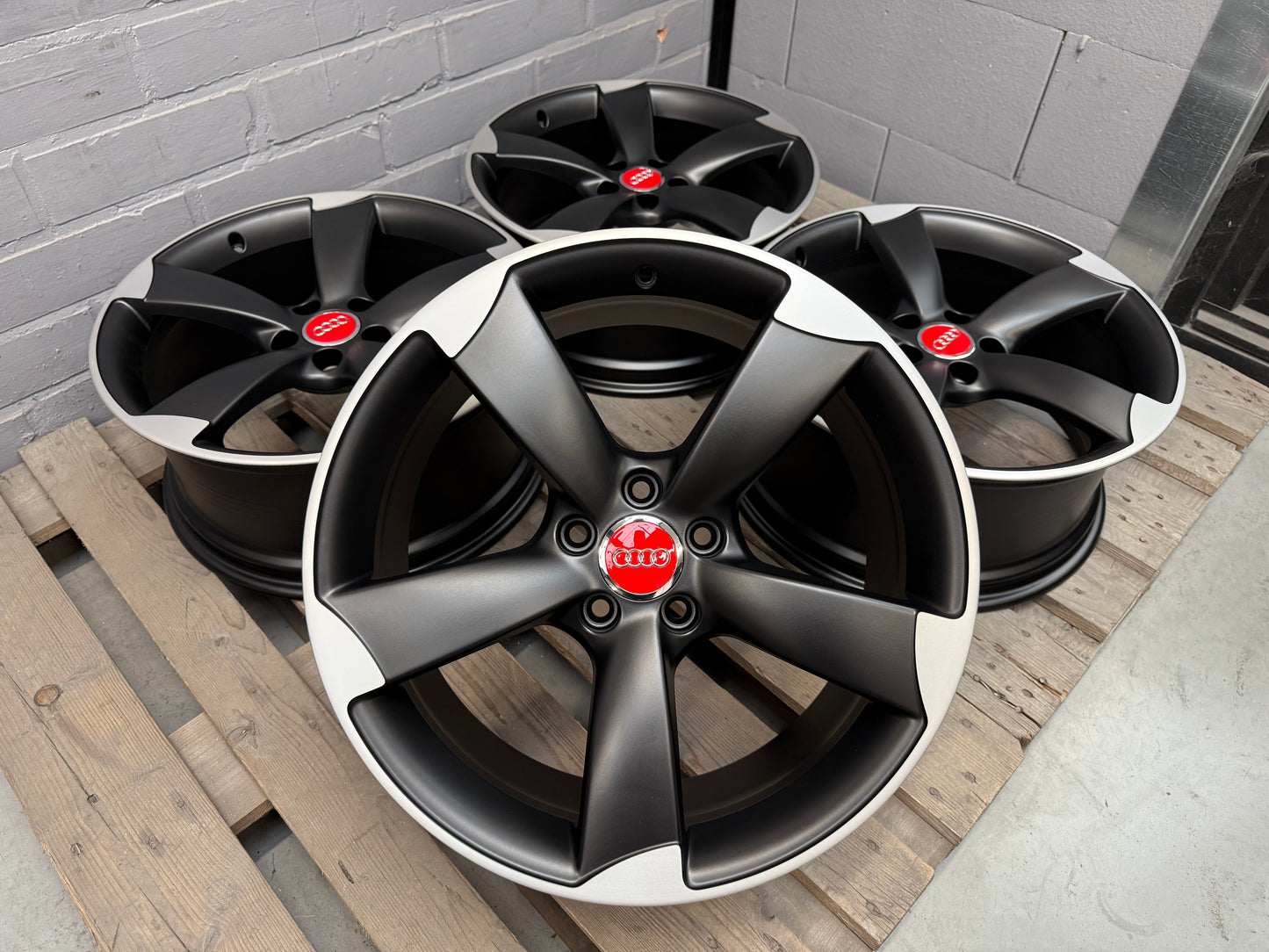 19” Original Audi A4 S4 5x112 Rotor Wheels