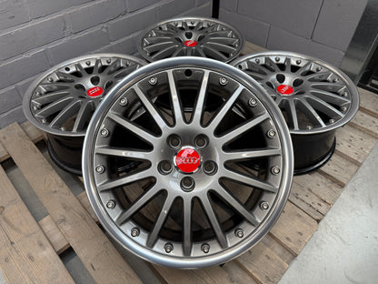 18” Audi Calito 5x112 wheels ( BBS RT250 )