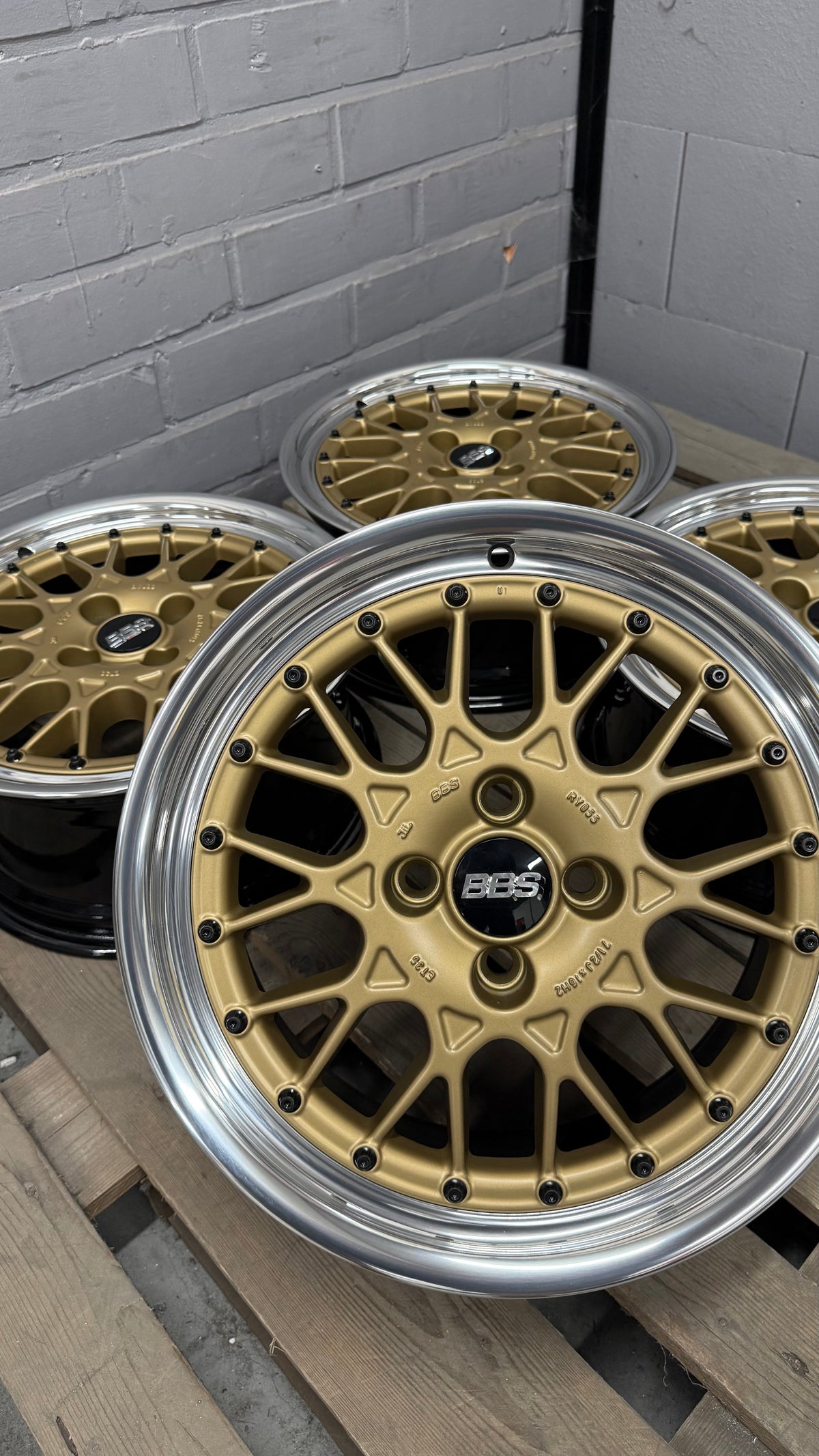 16” BBS RY 4x100 wheels ( RY055 )