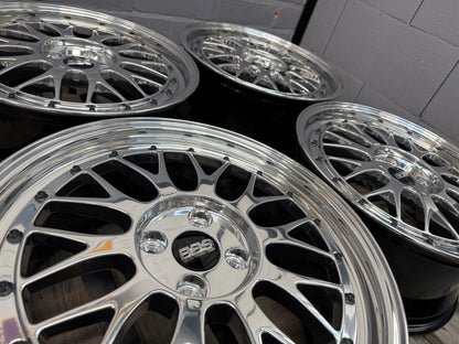 17” BBS LM 4x100 wheels ( LM 198 )