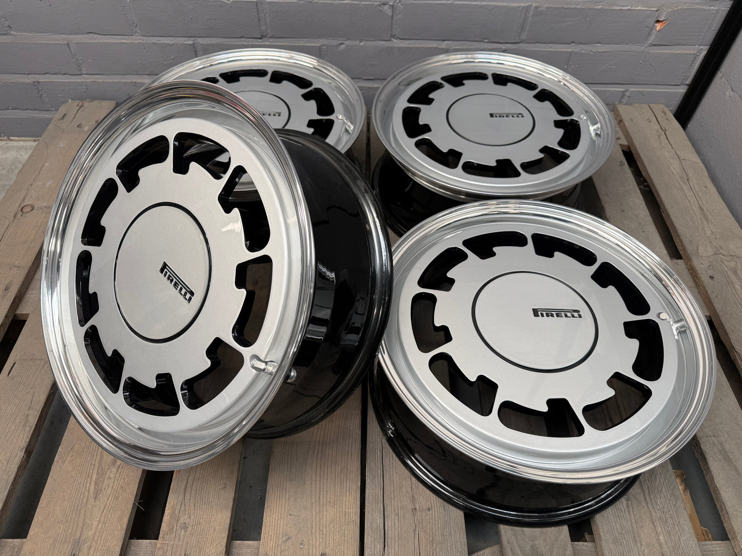 17” Custom 4x100 Vw Pirelli Wheels ( P-slots )