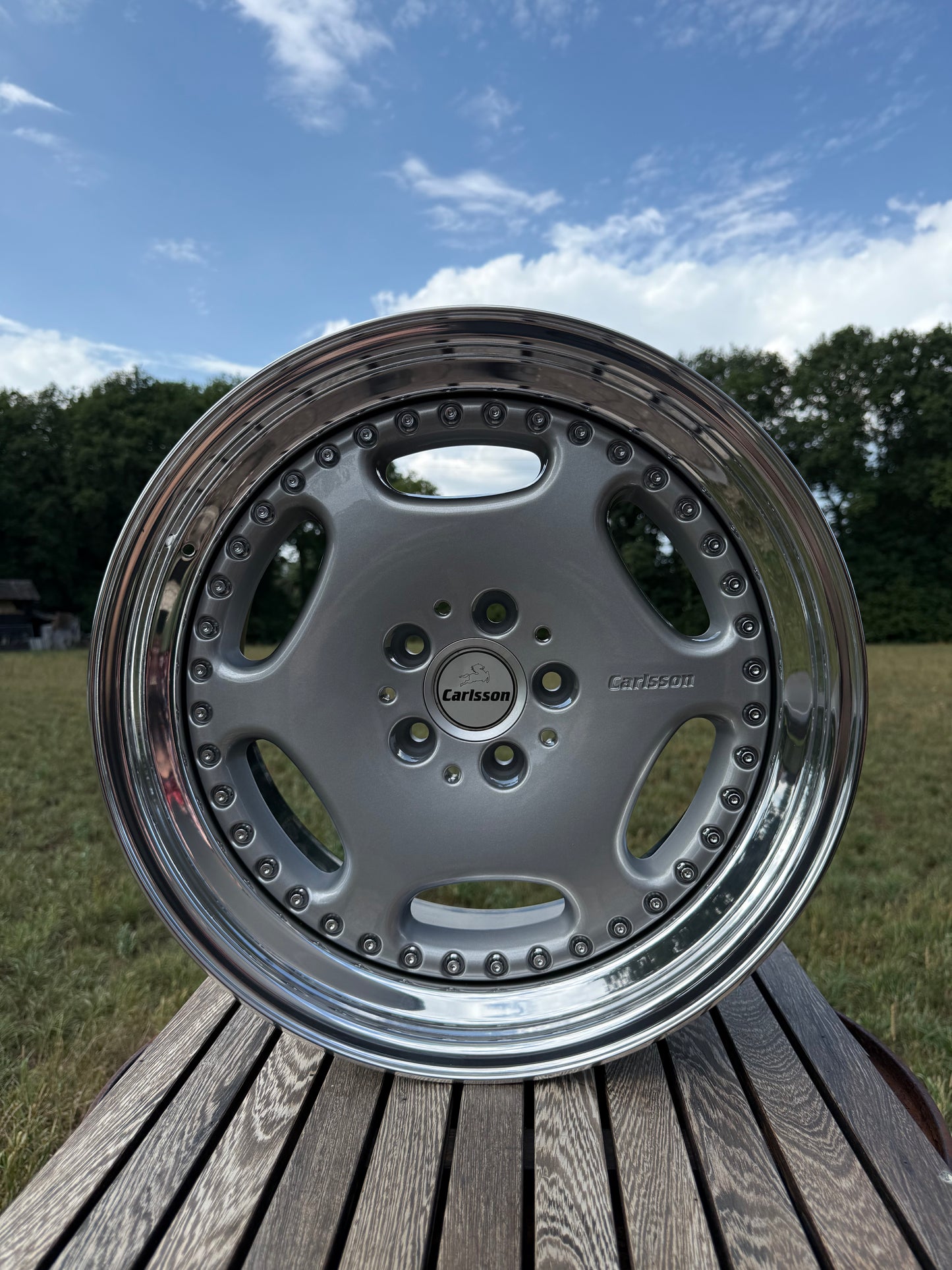 19” Carlsson 3/6 5x112 wheels ( Mercedes )