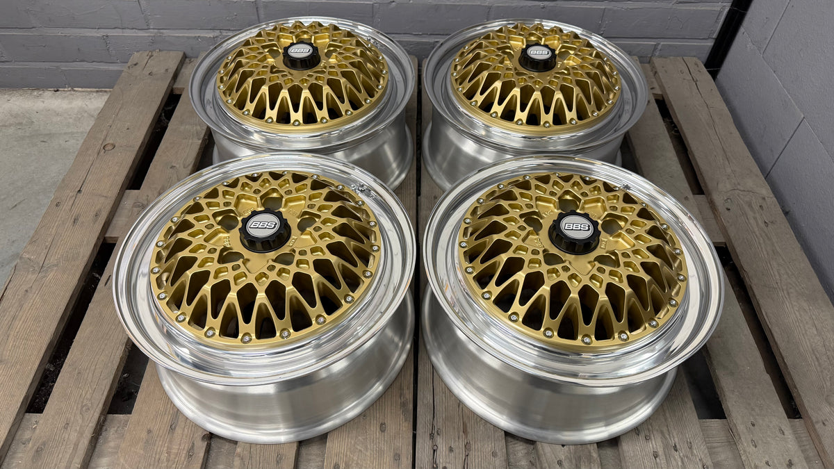 17” Custom BBS E52 Rennsport 5x130 wheels