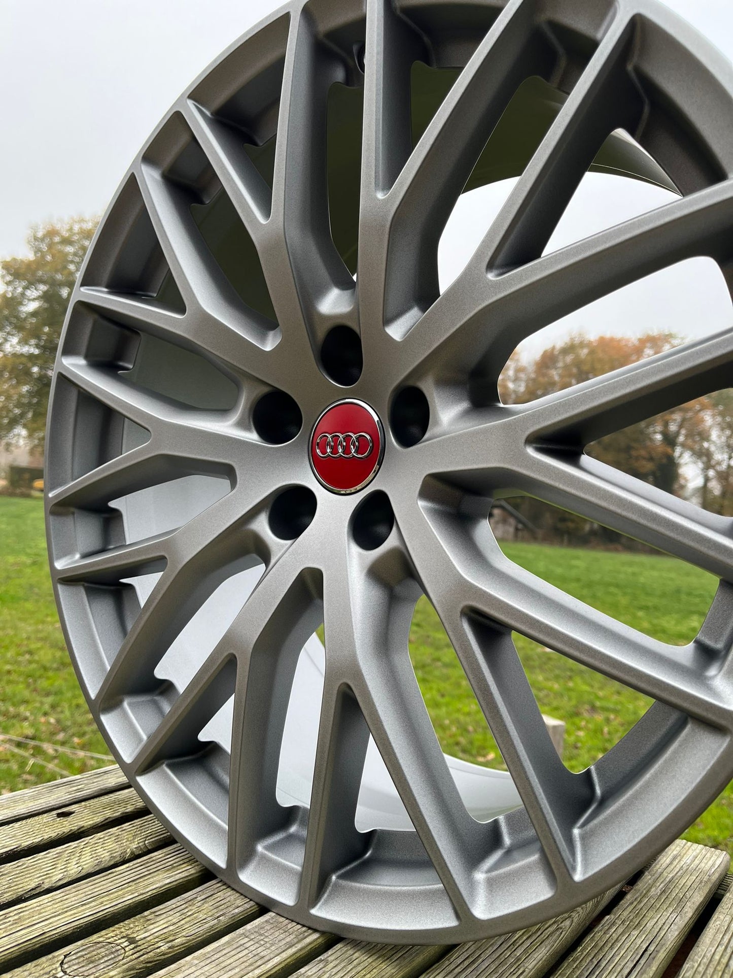20” Original Audi 5x112 Y-Spoke wheels