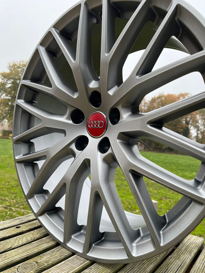 20” Original Audi 5x112 Y-Spoke wheels