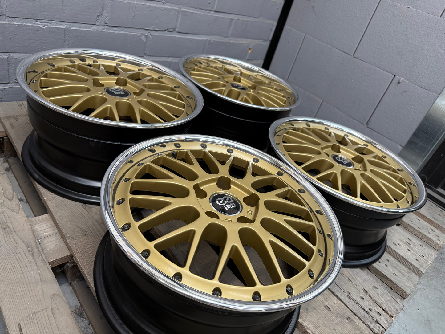 17” Enkei Algernon 5x114.3 wheels