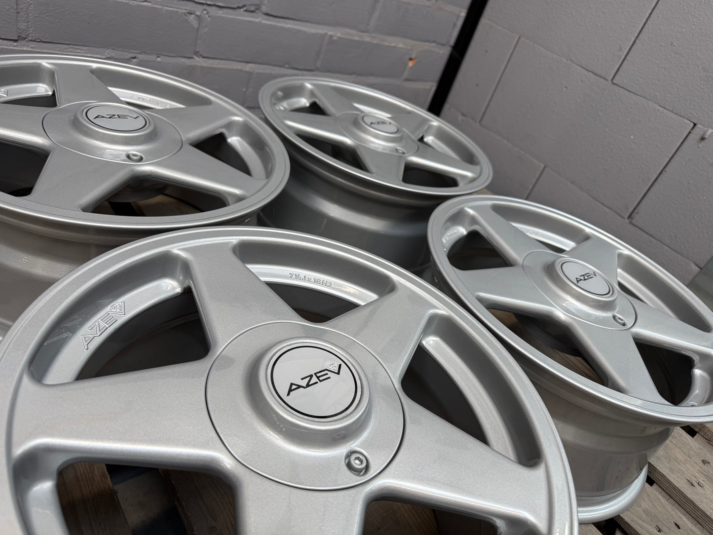 16” Azev A 5x100 wheels