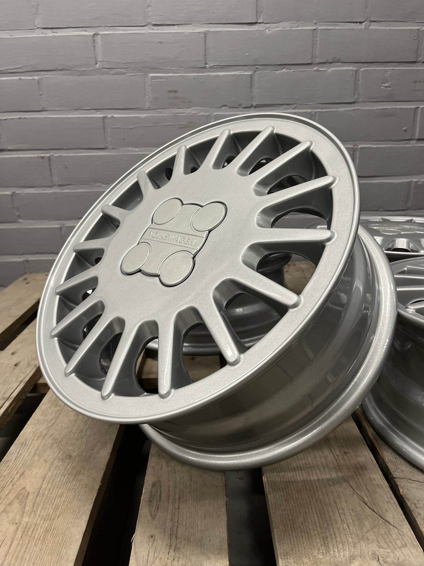 15” Vw Sebring G60 4x100 wheels ( Rallye Golf Corrado )