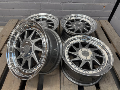 15” Oz Turbo 4x100 Wheels