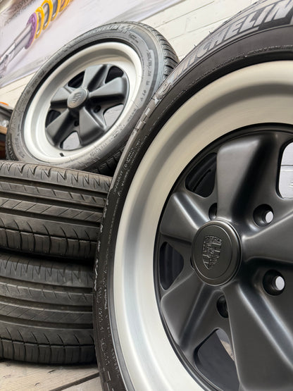 16” Original Porsche 911 Fuchs wheels ( 5x130 ) + Michelin Tires
