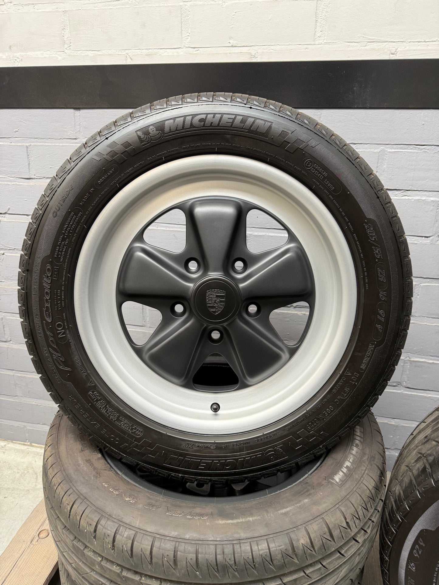 16” Original Porsche 911 Fuchs wheels ( 5x130 ) + Michelin Tires