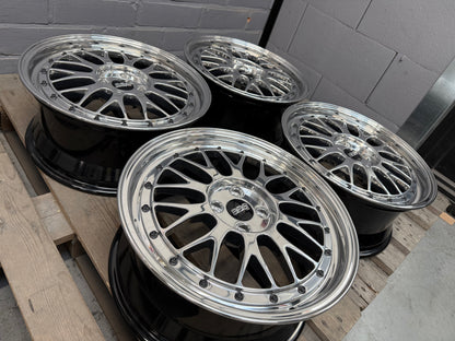 17” BBS LM 4x100 wheels ( LM 198 )