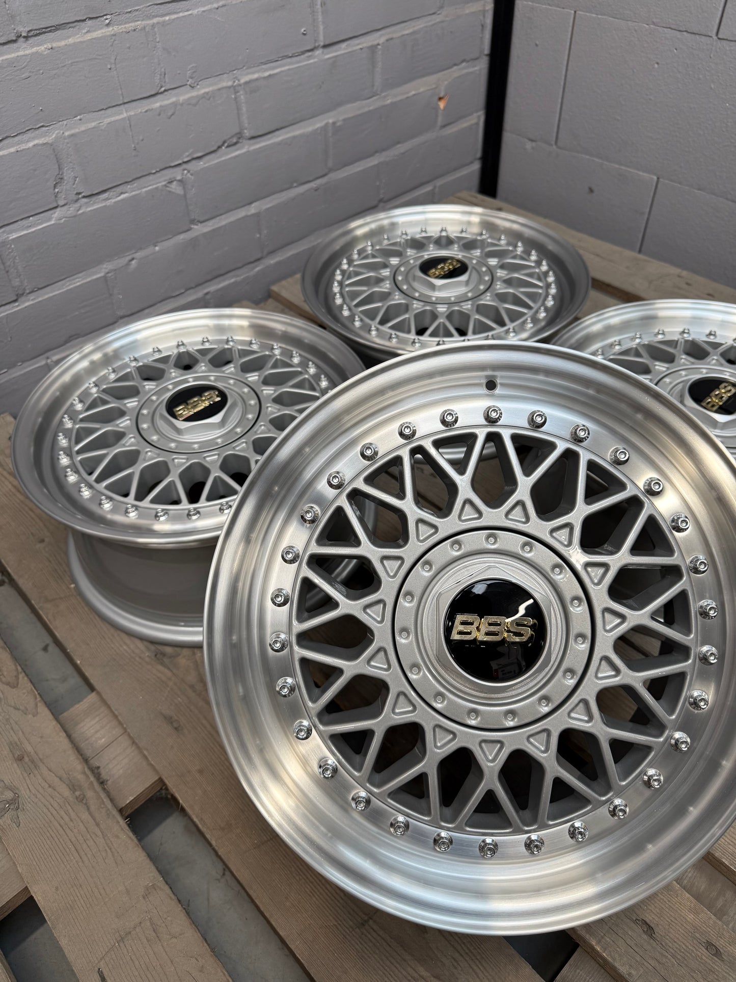 15” BBS RM 4x100 wheels ( RM012 )