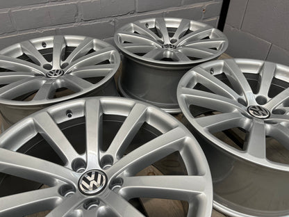 19” Original Vw Omanyt 5x112 Wheels ( Tiguan R36 R32 )
