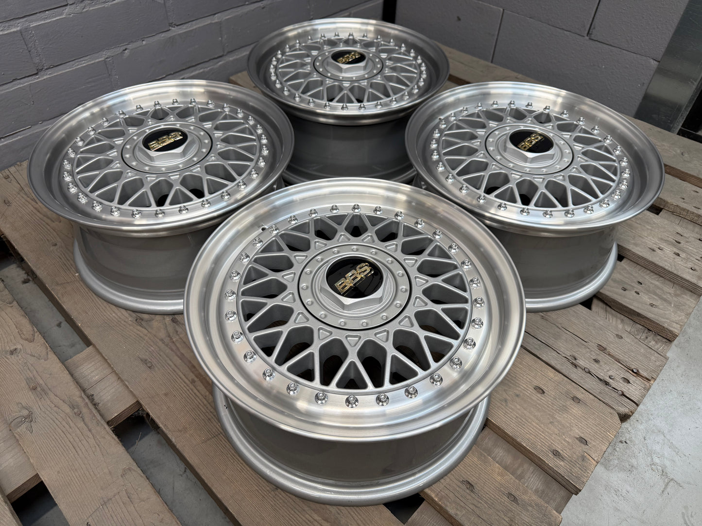 15” BBS RM 4x100 wheels ( RM012 )