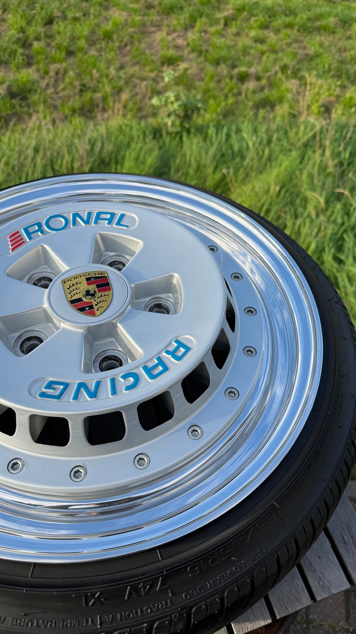 16” Custom Ronal Racing 5x130 Wheels