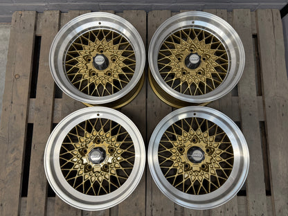 16” BBS Ra 5x130 wheels ( Porsche 911 924 944 )