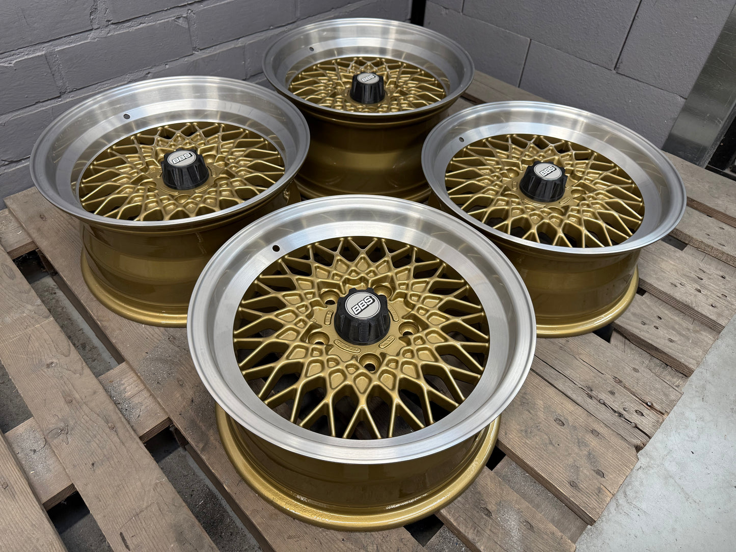 16” BBS Ra 5x130 wheels ( Porsche 911 924 944 )
