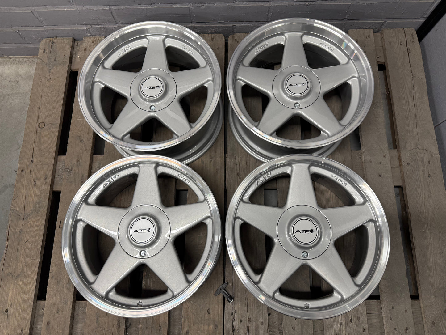 17” Azev A 5x130 wheels ( Porsche )