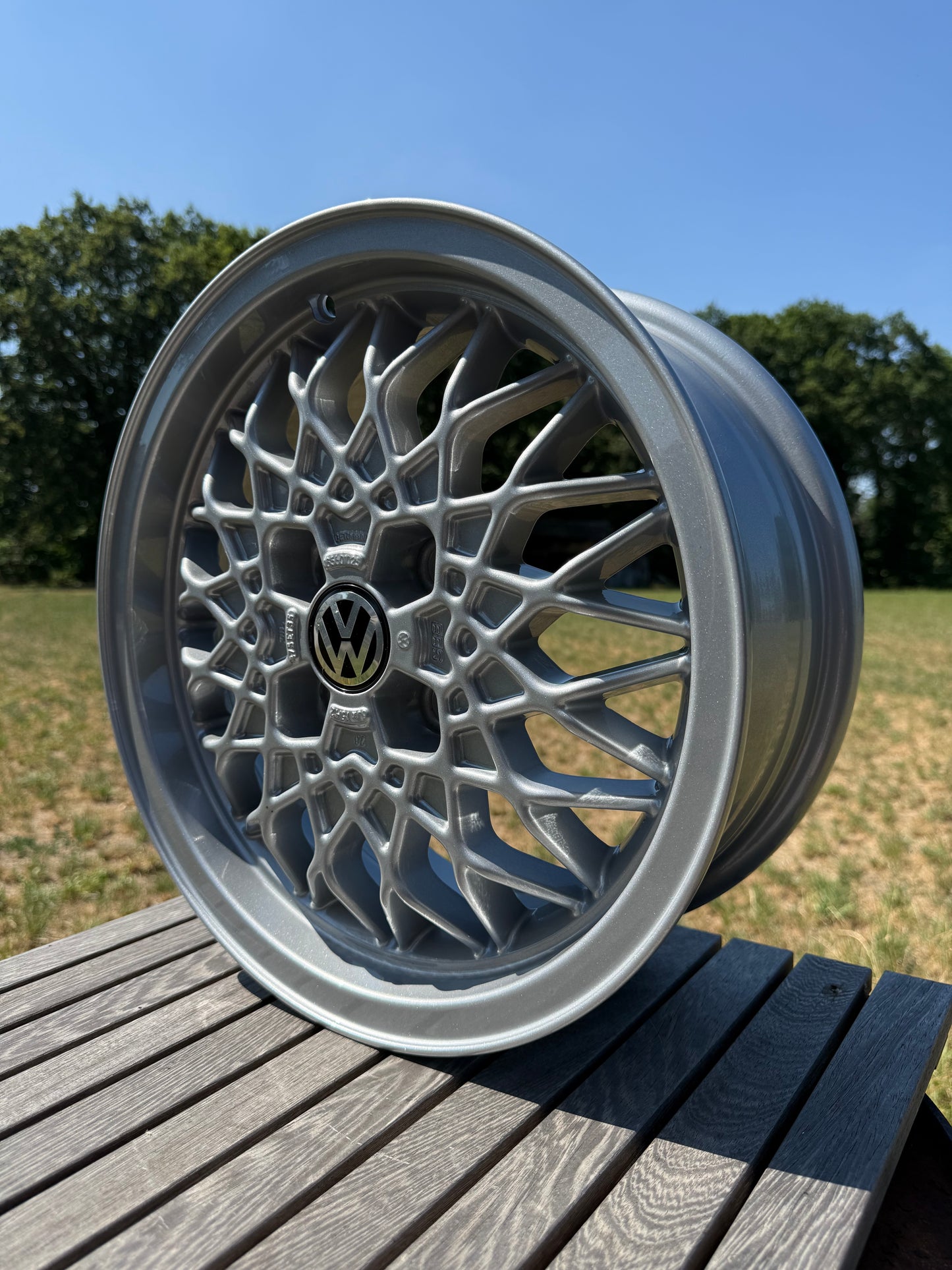 15” BBS RA 4x100 Wheels ( VW Golf 2 GTI & G60 )