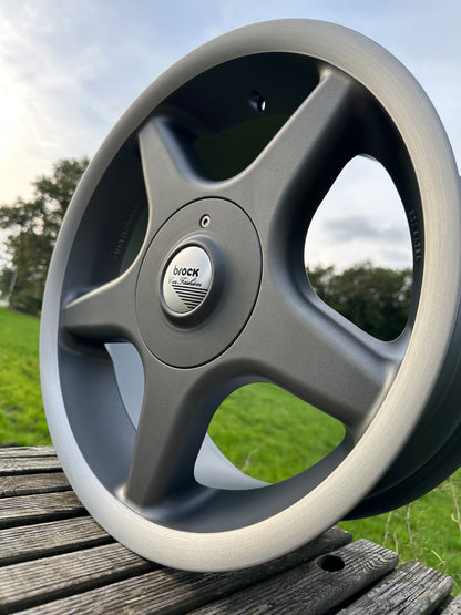 16” Brock B1 4x100 wheels