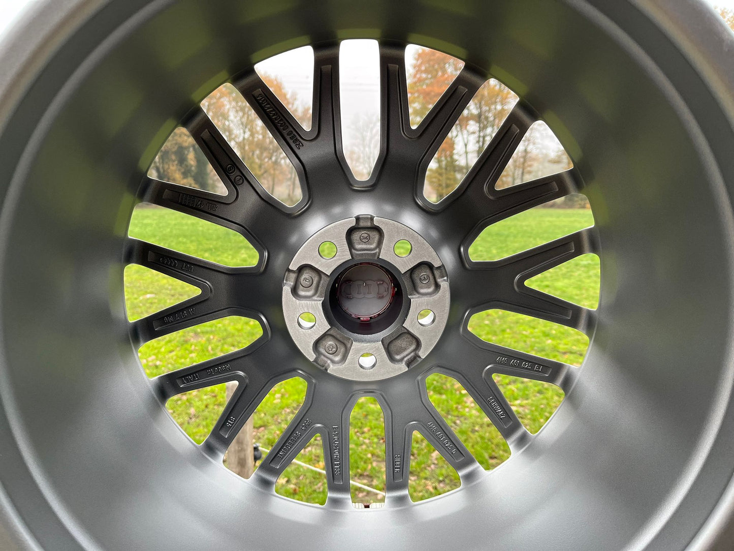 20” Original Audi 5x112 Y-Spoke wheels