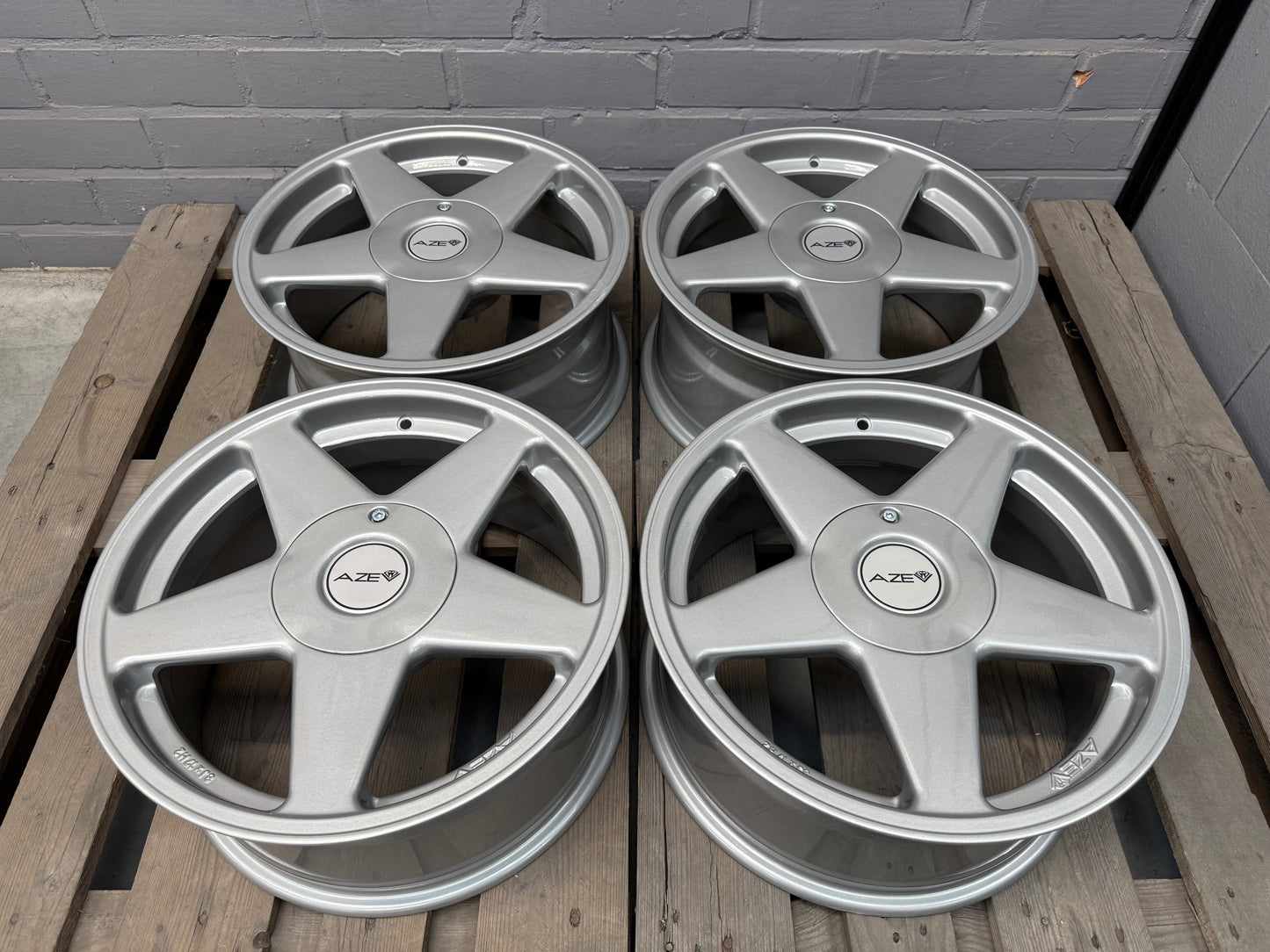 17” Azev A 5x112 wheels