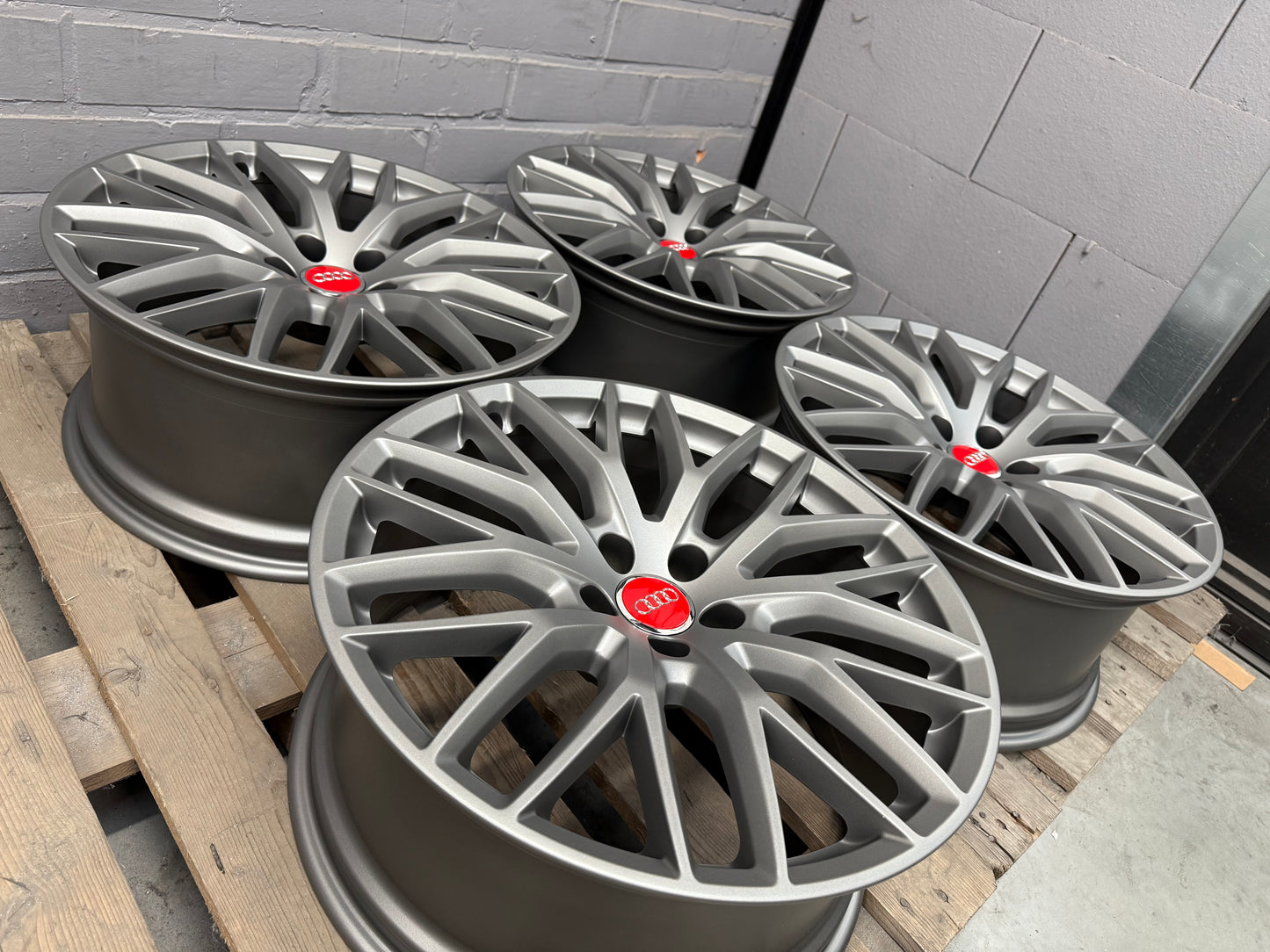 19” Original Audi 5x112 Y-Spoke wheels
