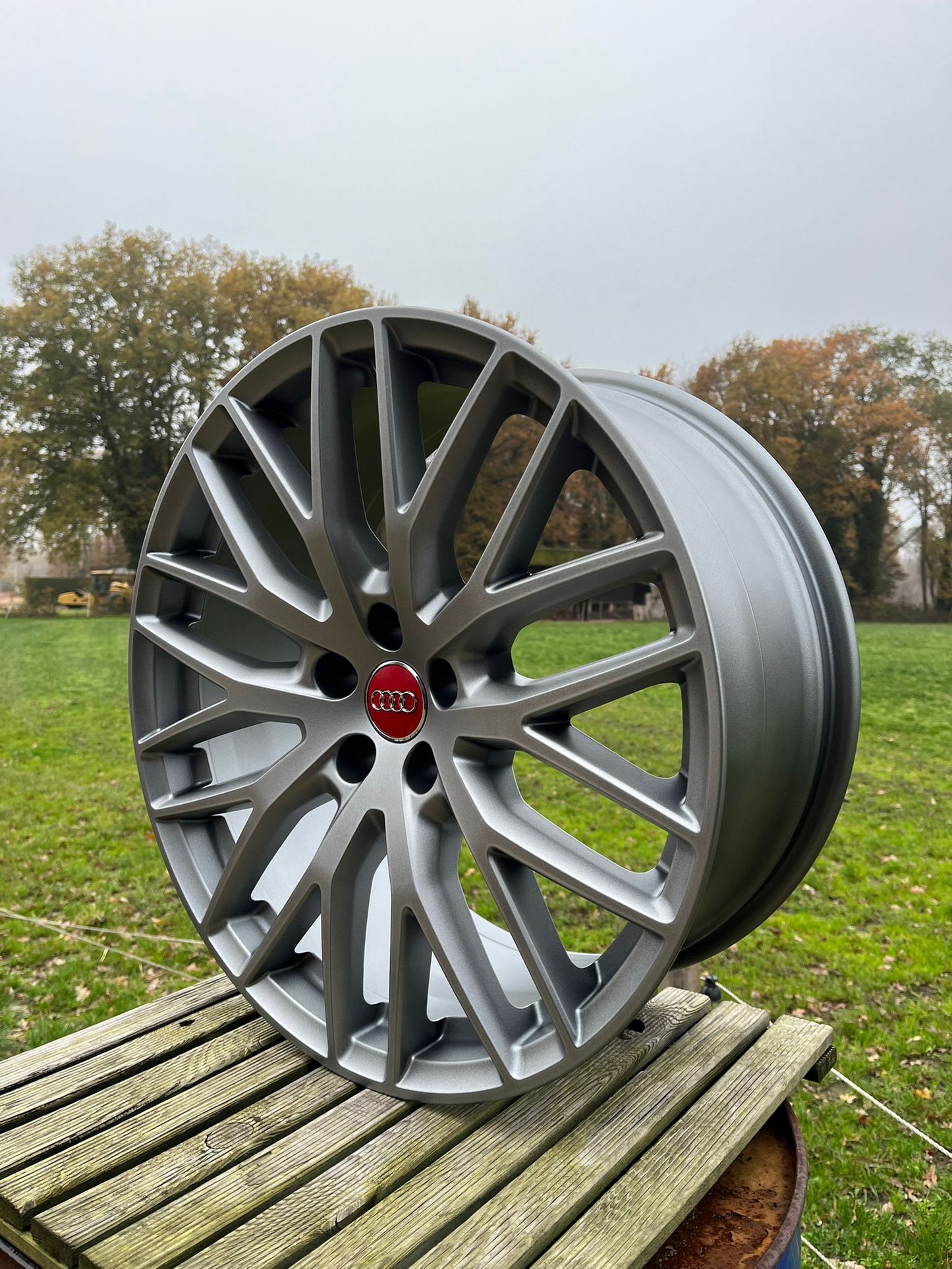 20” Original Audi 5x112 Y-Spoke wheels