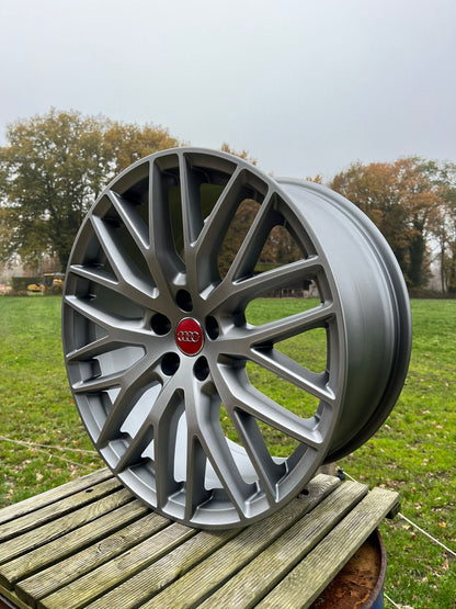20” Original Audi 5x112 Y-Spoke wheels