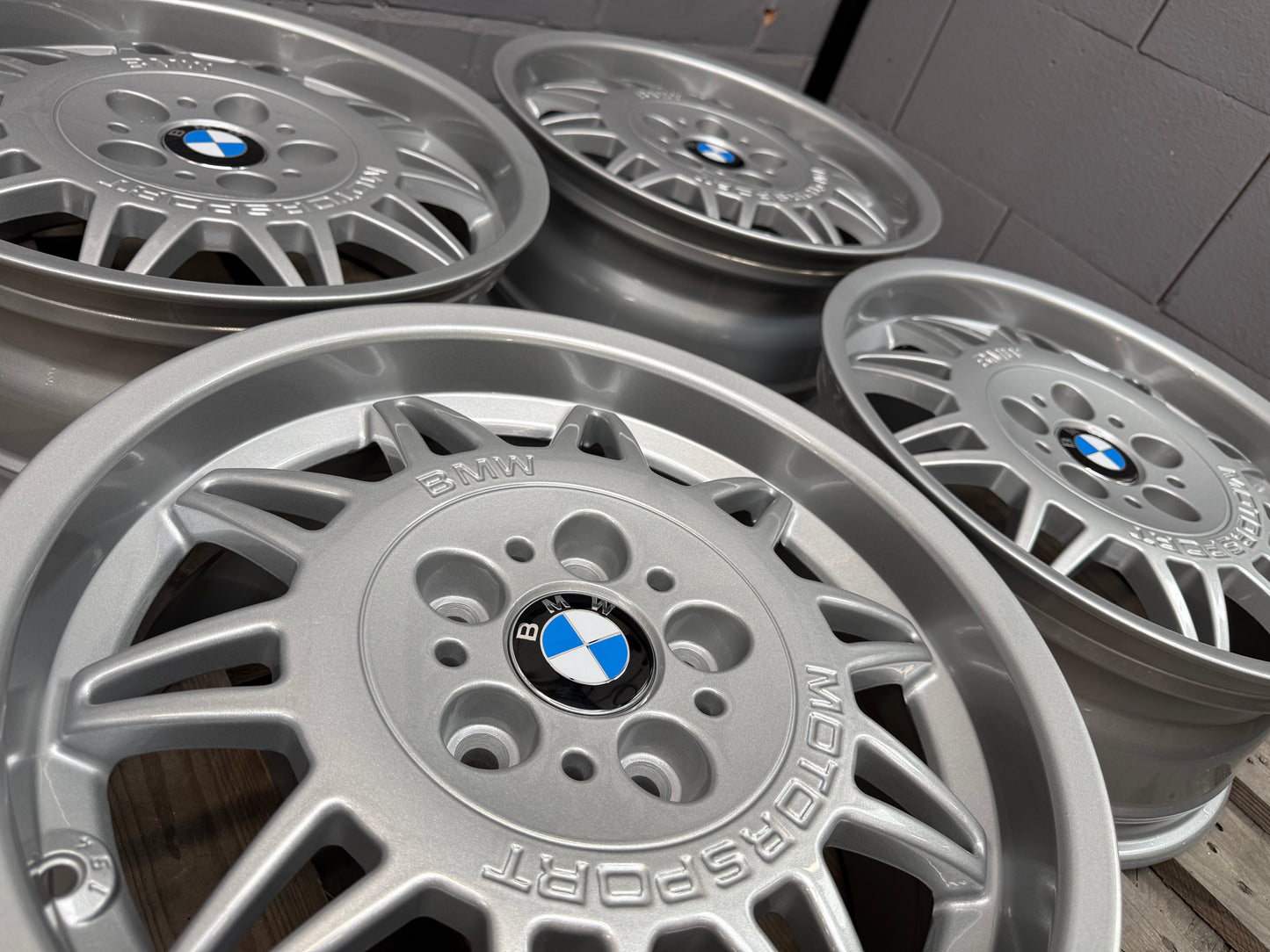 17” Bmw M3 E36 5x112 Motorsport wheels ( Styling 22 )