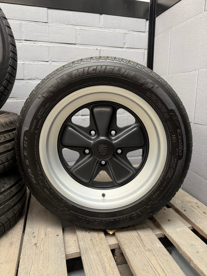 16” Original Porsche 911 Fuchs wheels ( 5x130 ) + Michelin Tires