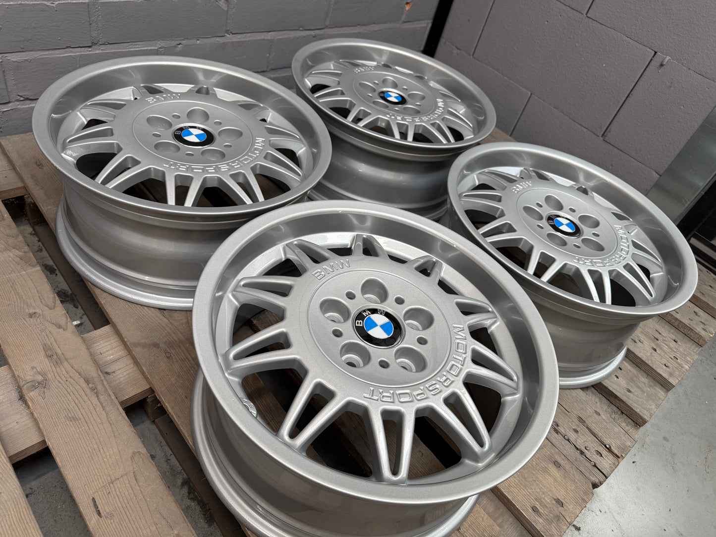 17” Bmw M3 E36 5x112 Motorsport wheels ( Styling 22 )