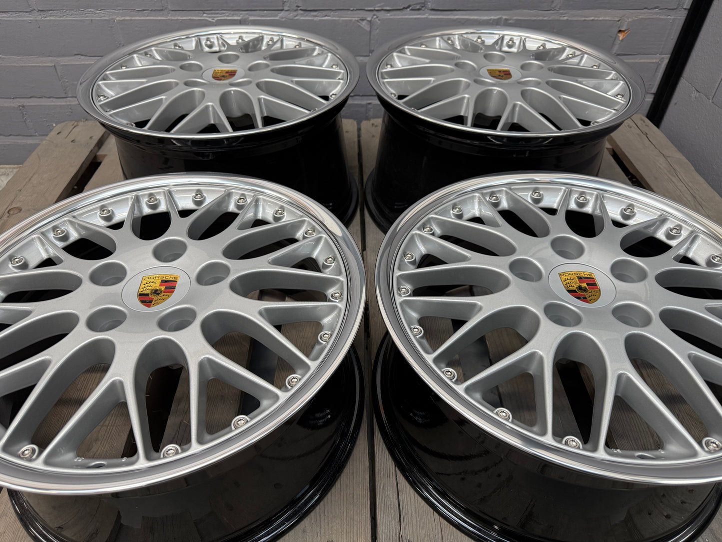 18” Porsche Sportclassic II 5x130 wheels ( BBS RS )