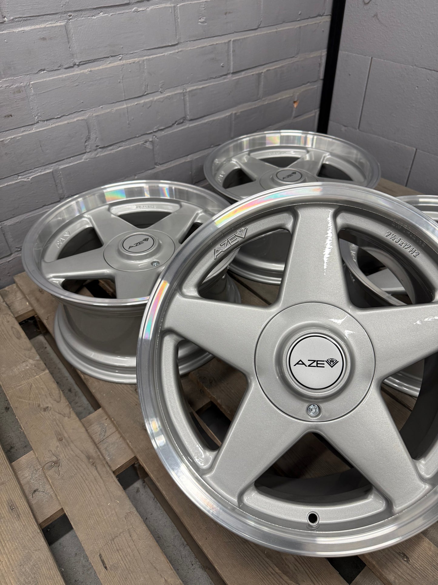 17” Azev A 5x130 wheels ( Porsche )