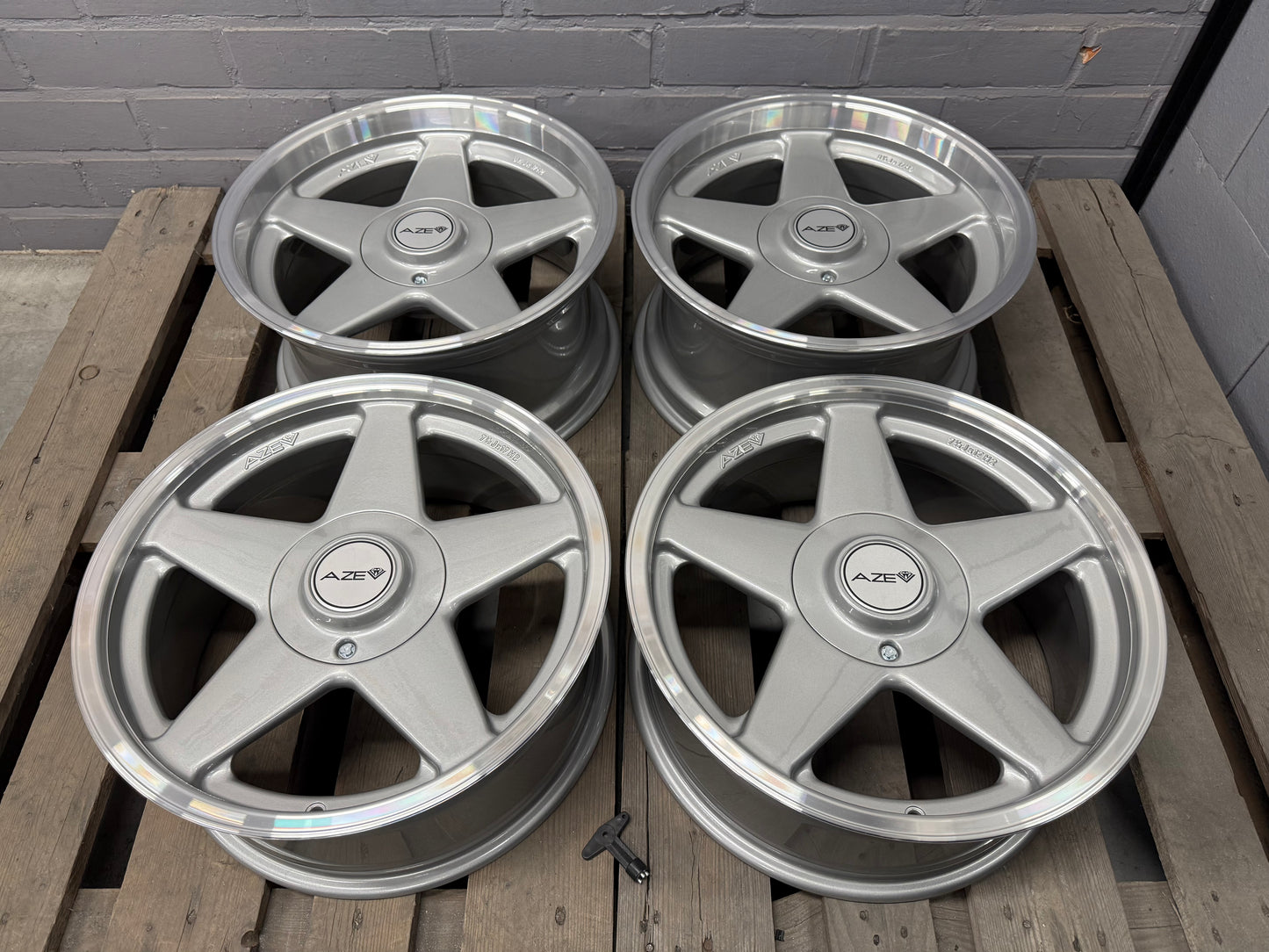 17” Azev A 5x130 wheels ( Porsche )