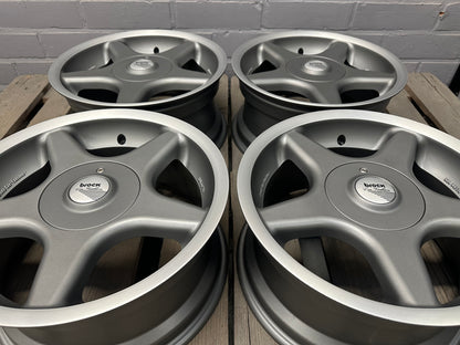 16” Brock B1 4x100 wheels