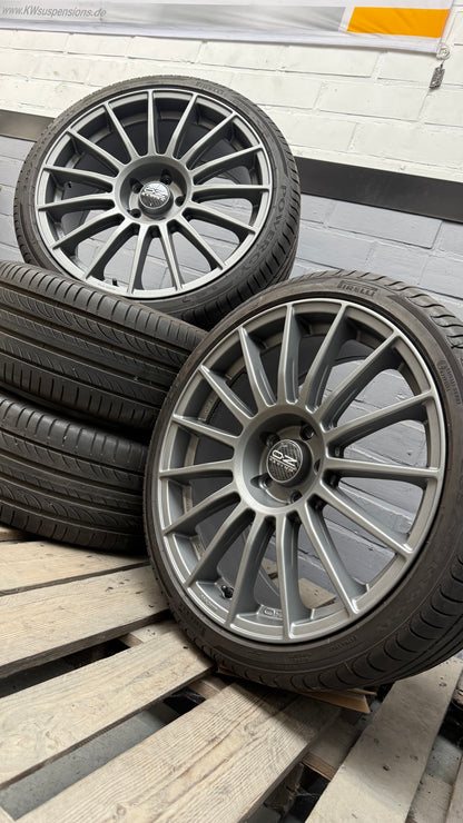 19” Oz Superturismo LM 5x112 wheels + Pirelli Tires