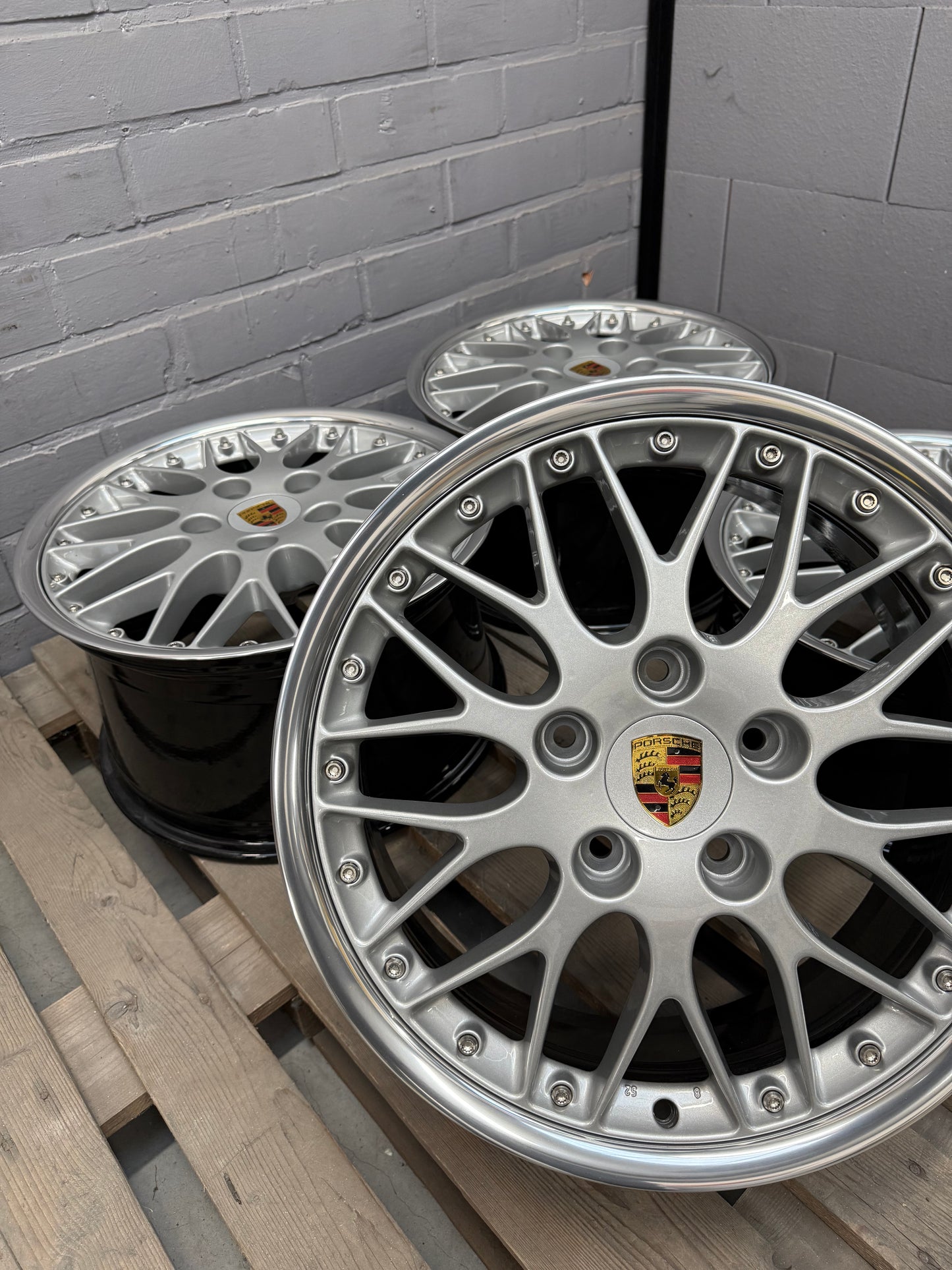 18” Porsche Sportclassic II 5x130 wheels ( BBS RS )
