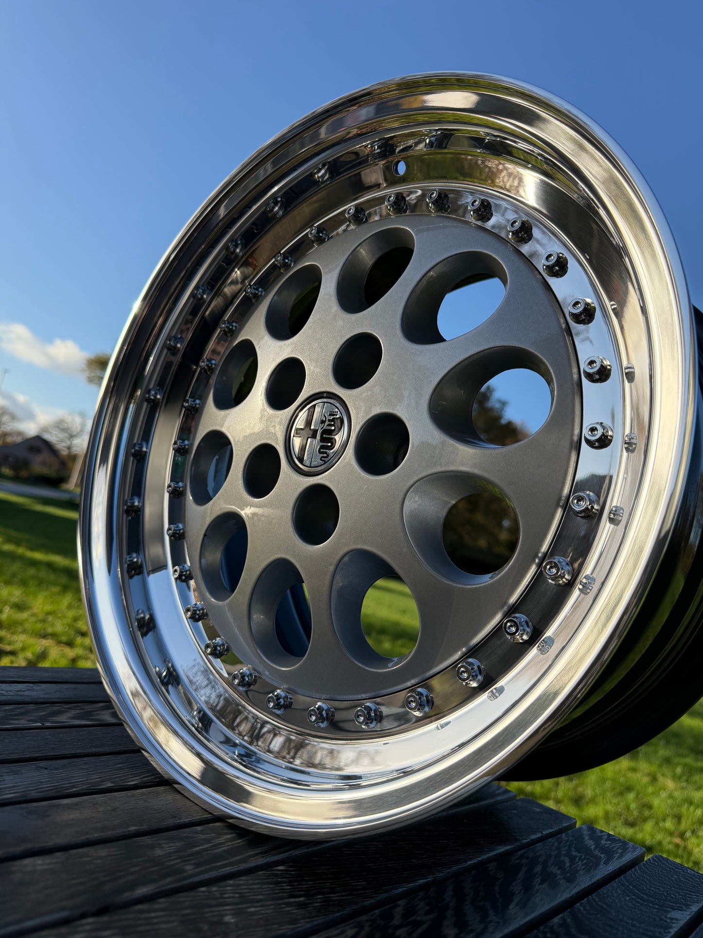 15” Oz Racing Monza 5x98 wheels ( Alfa Romeo )