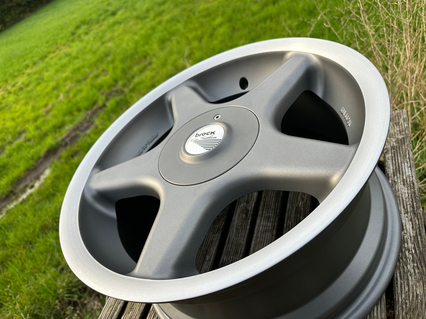 16” Brock B1 4x100 wheels