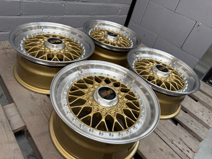 15” Original BBS RS 4x100 wheels ( RS 070 )